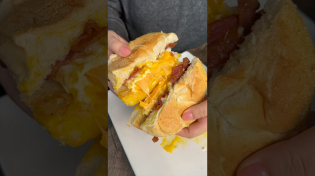 Thumbnail for The BACON EGG & CHEESE from El Castillo De Jagua in the Lower East Side! 🥓🍳🧀🥖🤤 #DEVOURPOWER | Devour Power TV