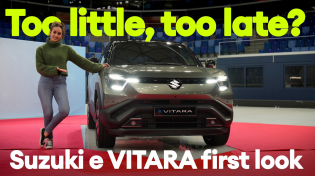 Thumbnail for FIRST LOOK: Suzuki e Vitara - an uphill struggle? | Electrifying