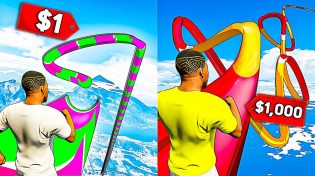 Thumbnail for $1 vs $1000 Water Slides in GTA 5 | GrayStillPlays