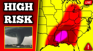 Thumbnail for 🔴 BREAKING Major Tornado Outbreak Coverage - Violent Tornadoes Likely - With Live Storm Chasers | Max Velocity - Severe Weather Center