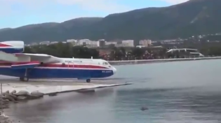 Thumbnail for Russian Beriev Be-200 Amphibious Aircraft Taking Off