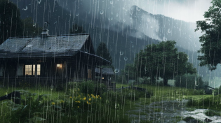 Thumbnail for Rain Sounds for Sleep - 24 Hours of Relaxation with Rooftop Thunder and Rain Sounds at Night | Rain Sound