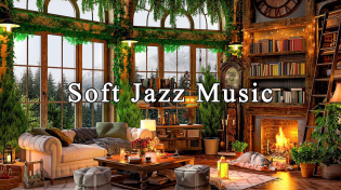 Thumbnail for Jazz Relaxing Music to Work, Relax ☕ Soft Jazz Music & Fireplace Sounds at Cozy Coffee Shop Ambience | Coffee Relaxing Jazz