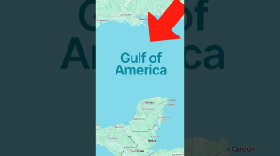 Thumbnail for It’s GULF OF AMERICA on Google Maps | Johnny Harris