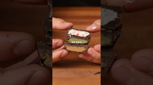 Thumbnail for I made Reese’s cups better #foodasmr #recipe #cooking #food | Louis Gantus