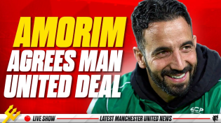 Thumbnail for Ruben Amorim AGREES To Become Manchester United's New Manager, Deal Close To Official | UnitedPeoplesTV