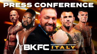 Thumbnail for BKFC ITALY PRESS CONFERENCE | LIVE! | Bare Knuckle Fighting Championship