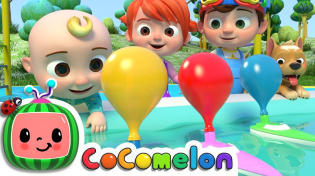 Thumbnail for Balloon Boat Race | CoComelon Nursery Rhymes & Kids Songs | Cocomelon - Nursery Rhymes