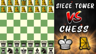 Thumbnail for Siege Tower vs Chess Army | Fairy Chess | Fairy Chesser