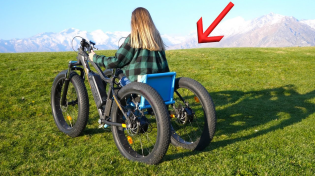 Thumbnail for Homemade Off Road Electric Wheelchair - She had NO Idea! | JerryRigEverything