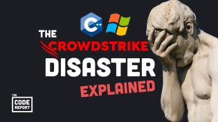 Thumbnail for Real men test in production… The truth about the CrowdStrike disaster | Fireship