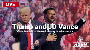 Thumbnail for LIVE REPLAY: Trump and Vance Deliver Remarks on National Security in Asheboro, N.C. - 8/21/2024 | Right Side Broadcasting Network