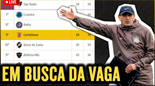 Thumbnail for CORINTHIANS X VASCO VEM AÍ | POSSÍVEL ESCALAÇÃO E DESFALQUES | RODADA DO BRASILEIRÃO | Meu Timão