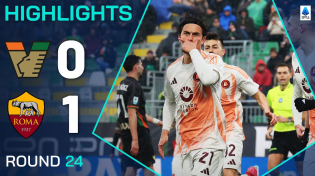 Thumbnail for VENEZIA-ROMA 0-1 | HIGHLIGHTS | Dybala Penalty Wins It For Roma | Serie A 2024/25 | Serie A