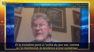 Thumbnail for Peter Koenig — "Most people still don't see the triple objective of the Great Reset" — Former World Bank Advisor Peter Koenig Goes Down the Vaxx-Mandate Rabbit Hole — Explains why some countries got hit hard by Sudden Adult Death Syndrome but others didn't