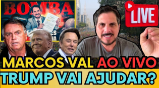 Thumbnail for 🚨AO VIVO: TRUM MANDA RECADO PARA BOLSONARO NO CPAC - LIVE COM MARCOS DO VAL #bolsonaro #trump | Crente News