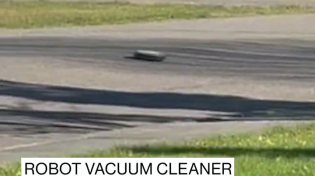 Thumbnail for Robot vacuum cleaner escapes garage after earthquake 