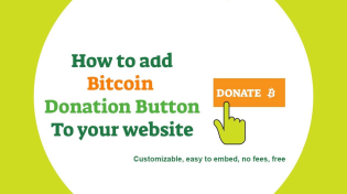 Thumbnail for How to embed Bitcoin payment donation button on a website | BTCPay Server