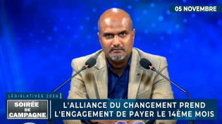 Thumbnail for « Soirée de Campagne » : L'Alliance du Changement prend l'engagement de payer le 14ème mois | TéléPlus