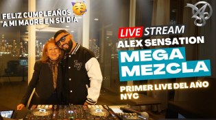 Thumbnail for Primer live del 2025 NYC | Alex Sensation