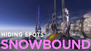 Thumbnail for Halo 3 Hiding Spots Tutorials - Snowbound | HiddenReach