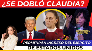 Thumbnail for ¿SE DOBLÓ CLAUDIA? APRUEBAN ENTRADA DEL EJERCITO DE EUA. JAMÁS SE IMAGINARON ESTO. ANABEL DESMENTIDA | NotiYaz con Yazhira Handal