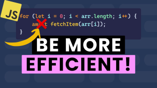 Thumbnail for 5 Tips for Writing BETTER For Loops in JavaScript | James Q Quick