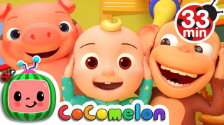 Thumbnail for Head Shoulders Knees and Toes + More Nursery Rhymes & Kids Songs - CoComelon