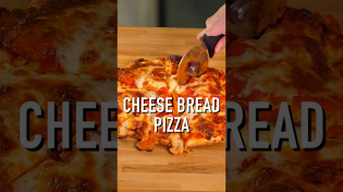 Thumbnail for Cheese Bread Pizza 🍕 #shorts | Cookshow with Trevor