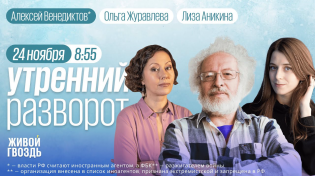 Thumbnail for Миронов украл ребёнка. Израиль и ХАМАС договорились. Венедиктов**. Утро с Журавлёвой и Аникиной | Живой Гвоздь