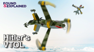 Thumbnail for Nazi VTOL Fighter Jet - The Focke Wulf Trebfluegel | Found And Explained