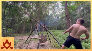 Thumbnail for Primitive Technology: Rock-Throwing Catapult (Trebuchet) | Primitive Technology