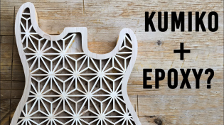 Thumbnail for Epoxy + Kumiko = Epic Guitar? | Make With Miles