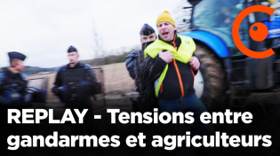 Thumbnail for REPLAY - Agriculteurs: suivez le convoi en direction de Paris de la Coordination Rurale - 06/01/2025 | CLPRESS / Agence de presse