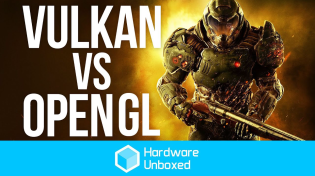 Thumbnail for DOOM: Vulkan vs OpenGL Benchmark - The tide turning in AMD's favour? | Hardware Unboxed