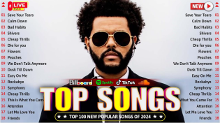 Thumbnail for The Weeknd, Maroon 5, Ed Sheeran, Dua Lipa, Rihanna, Miley Cyrus, Adele 💖 Billboard Top 50 This Week | Pop Hits