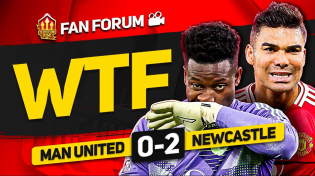 Thumbnail for UNITED SHAMBLES! Man United 0-2 Newcastle | LIVE Fan's Forum | The United Stand