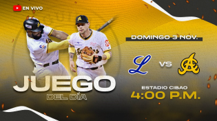 Thumbnail for TIGRES DEL LICEY VS ÁGUILAS CIBAEÑAS | SERIE REGULAR 2024-25