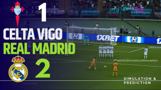 Thumbnail for CELTA VIGO 1-2 REAL MADRID • Highlights • LaLiga 24/25 | Simulación/Recreación | 十Loork Football