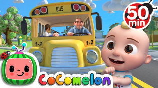 Thumbnail for Wheels on the Bus (School Version)  + More Nursery Rhymes & Kids Songs - CoComelon