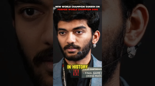 Thumbnail for Nice Words from NEW WORLD CHAMPION Gukesh for FORMER WORLD CHAMPION Ding Liren | Chess.com