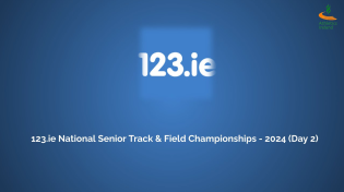 Thumbnail for WATCH | 123.ie National Senior Track & Field Championships - 2024 (Day 2) | Athletics Ireland TV