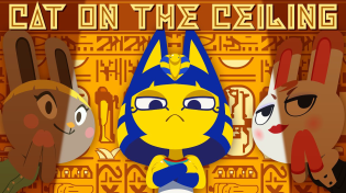 Thumbnail for Cat On The Ceiling (Ankha - Animal Crossing) #Shorts | ZONE TOONS