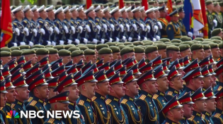 Thumbnail for President Putin warns the West that Russian forces are combat ready at Victory Day parade | NBC News