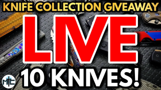 Thumbnail for MC LIVE! Mystery Knife Collection GIVEAWAY! 10 KNIVES! + Knives & Knonsense | Metal Complex