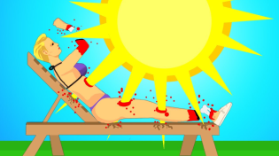 Thumbnail for when sunbathing becomes 1,000,000x more painful | GrayStillPlays