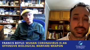 Thumbnail for Francis Boyle: Wuhan Coronavirus is an Offensive Biological Warfare Weapon