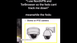 Thumbnail for “I use NordVPN and TorBrowser so the feds can’t track me down” meanwhile the feds: | FunnyMemeSpot