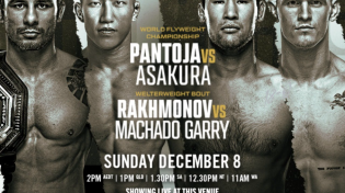 Thumbnail for UFC 310 LIVE PANTOJA VS ASAKURA LIVESTREAM & FULL FIGHT COMPANION | THE MMA GURU