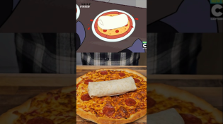 Thumbnail for Amethyst's All-In-One Pizza Burrito Experience!🍕🌯 #shorts #stevenuniverse #pizza #burrito | cookingWITHfred